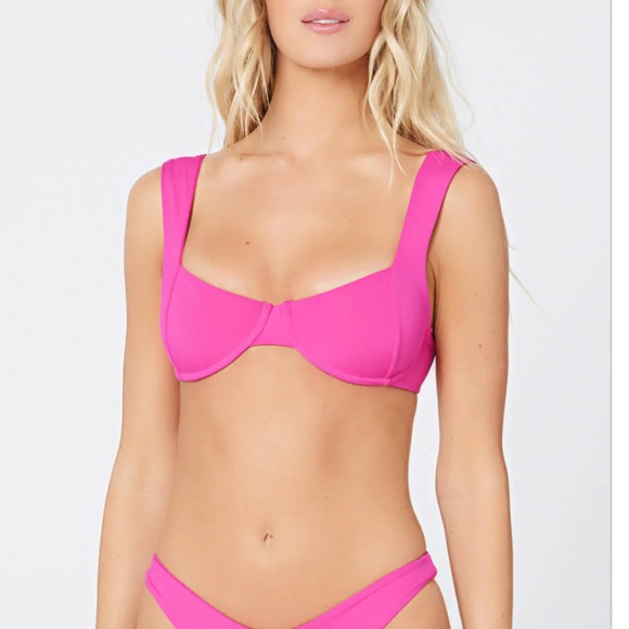 L*Space Bougainvillea Bikini Set - Picture 1 of 12